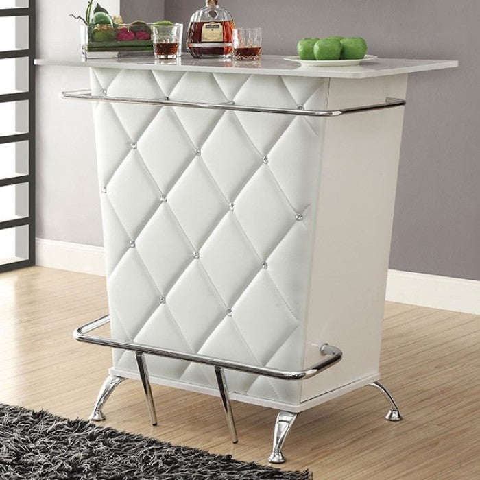 Fuero White Bar Table CM-BT6464WH