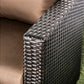 Olina OS1820BR Patio Sofa Set - Espresso or Beige Cushions