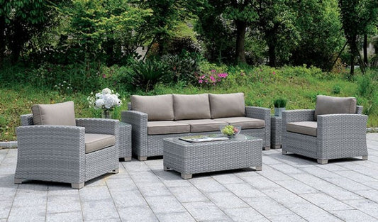 Brindsmade 6 Pc Patio Set OS1842 - Gray