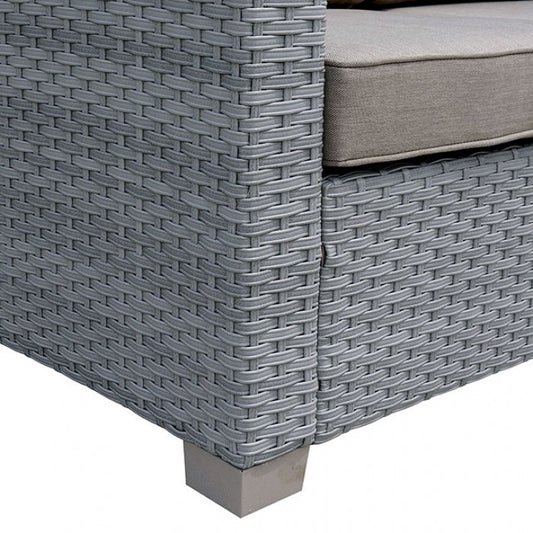 Brindsmade Juego de patio de 6 piezas OS1842 - Gris