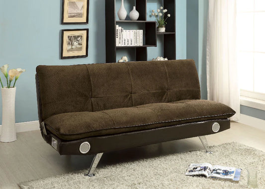 Gallagher Futon Sofa w/Bluetooth Speakers