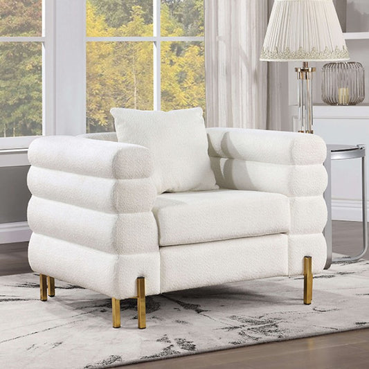 Landovery Accent Chair CM6454WH-CH