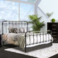 Rianna Metal Bed CM7733 - Antique Black