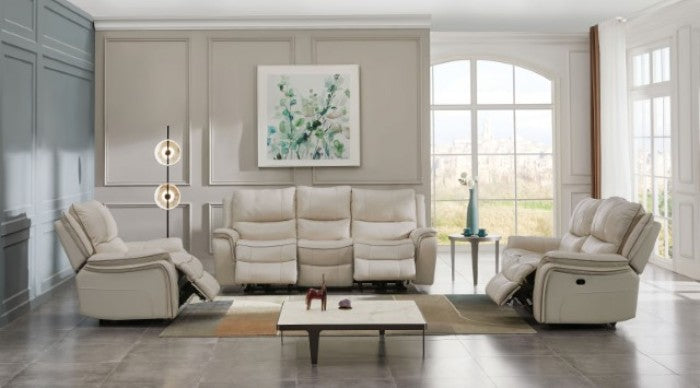 Henricus Beige Motion Sofa & Loveseat