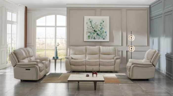 Henricus Beige Motion Sofa & Loveseat