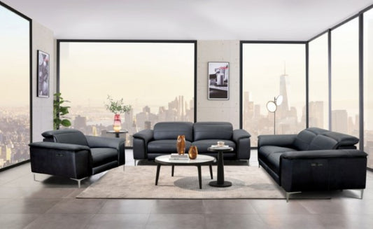 Ascona Power Sofa Collection - Breathable Leatherette