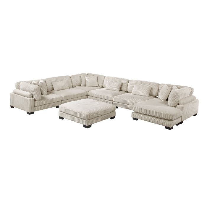 Traverse Modular Corduroy Sectional - Build Your Own