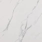 D521 White Marble Top Dining Collection
