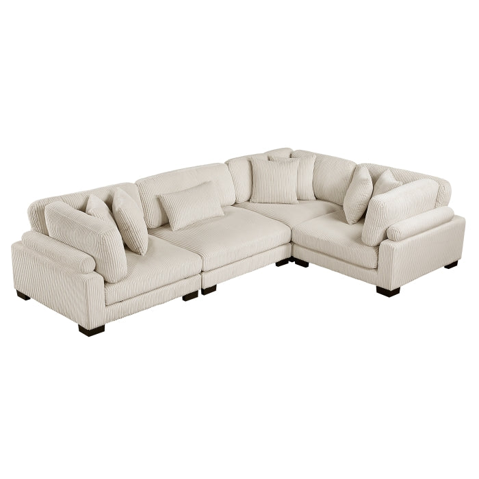 Traverse Modular Corduroy Sectional - Build Your Own