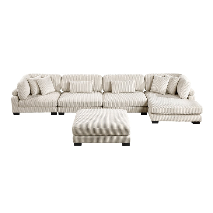 Traverse Modular Corduroy Sectional - Build Your Own