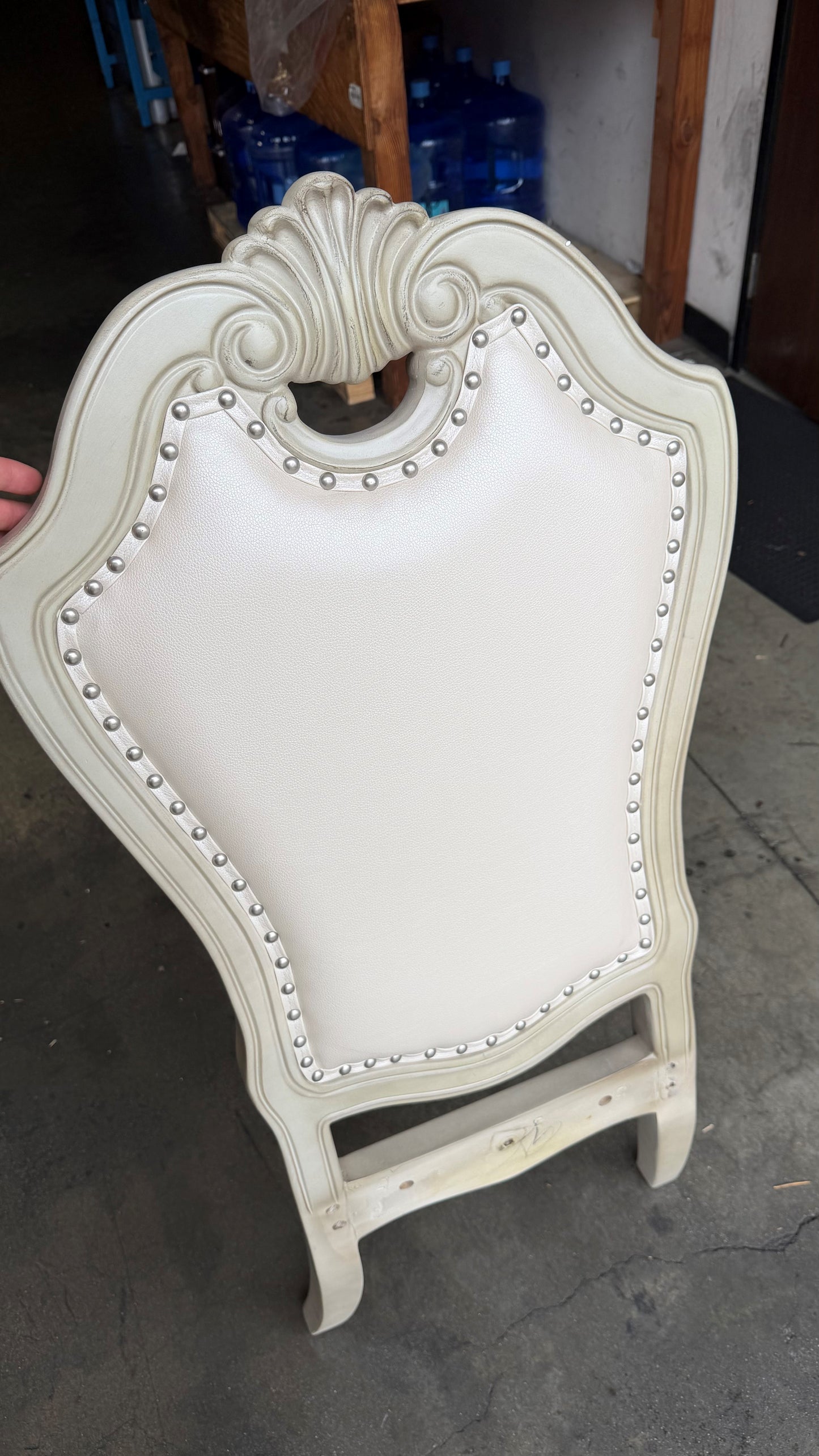 McFerran D8300 Juego de comedor blanco