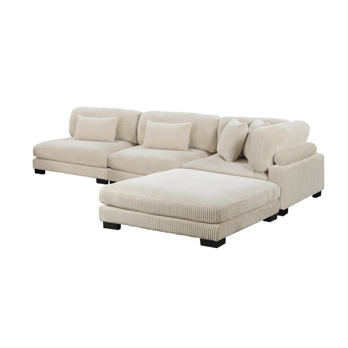 Traverse Modular Corduroy Sectional - Build Your Own