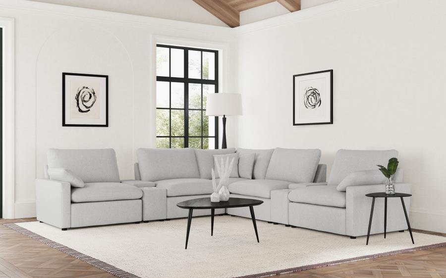 Collins Modular 7 Pc Power Sectional