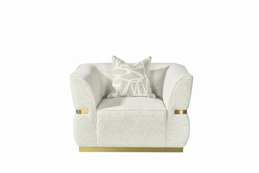 Soie Upholstered Chair by Sharelle