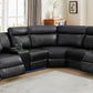 Dakota Home Source Motion LED Sectional