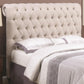 Colección de dormitorio Devon 300525 - Cabecero capitoné beige