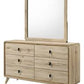 Dawson B9240 Natural 4 Pc Bedroom Set