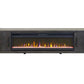 Palisades 96" Gray TV Console w/Fireplace