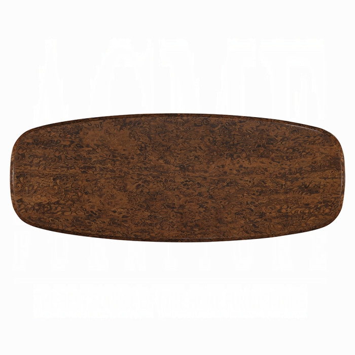 Jamonica Black Walnut Burl 7 Pc Dining Set DN60020