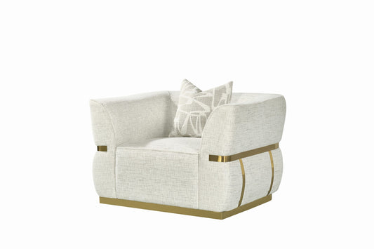 Soie Upholstered Chair by Sharelle