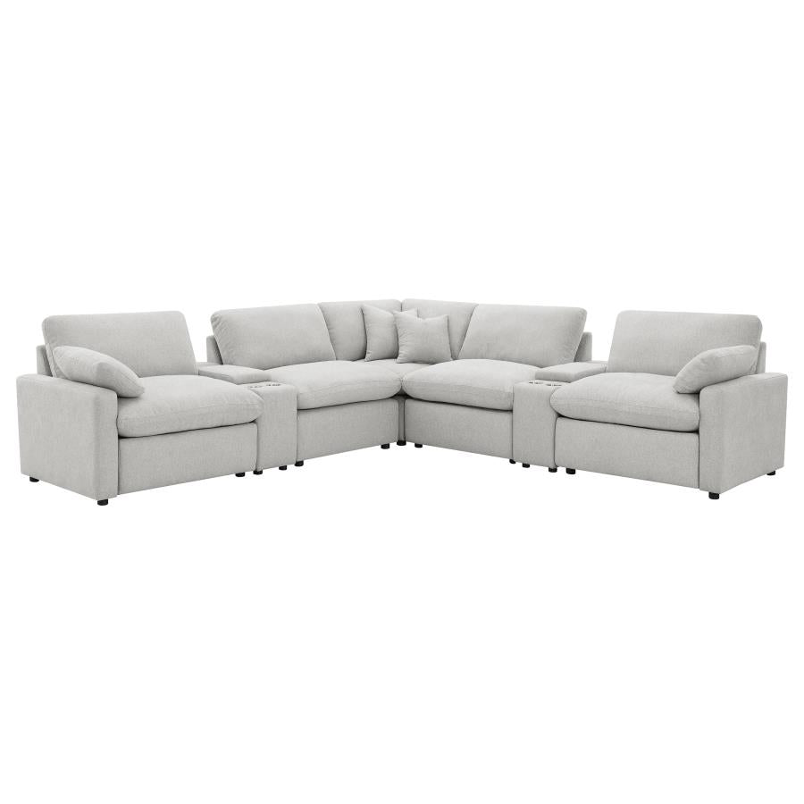 Collins Modular 7 Pc Power Sectional
