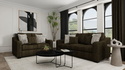 New Comfort Destiny Roman Bark 2 Pc Sofa Set