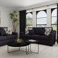 New Comfort Destiny Coal 2 Pc Sofa Set