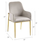 Silla auxiliar Barnard DN00220 - Juego de 2