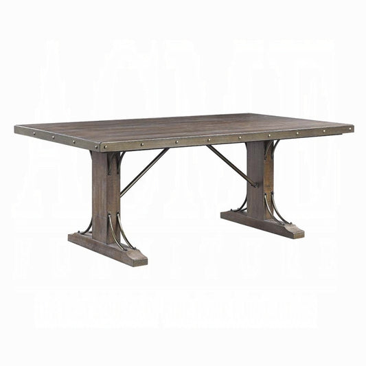 Raphaela Weathered Cherry Dining Set DN00980