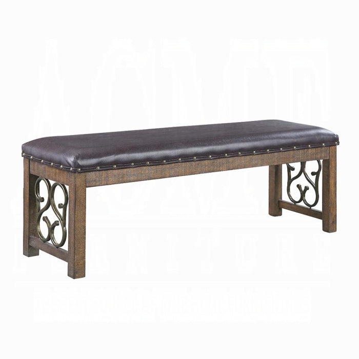 Raphaela Bench Weathered Cherry DN00982