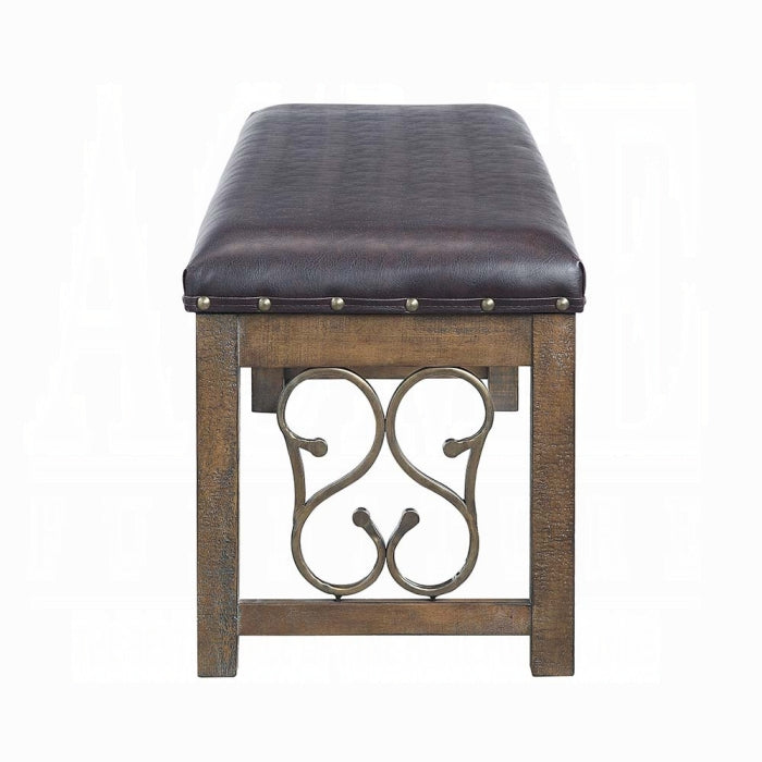 Raphaela Bench Weathered Cherry DN00982