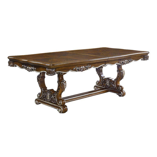 Latisha Antique Oak Dining Collection w/24" Leaf