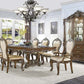 Latisha Antique Oak Dining Collection w/24" Leaf