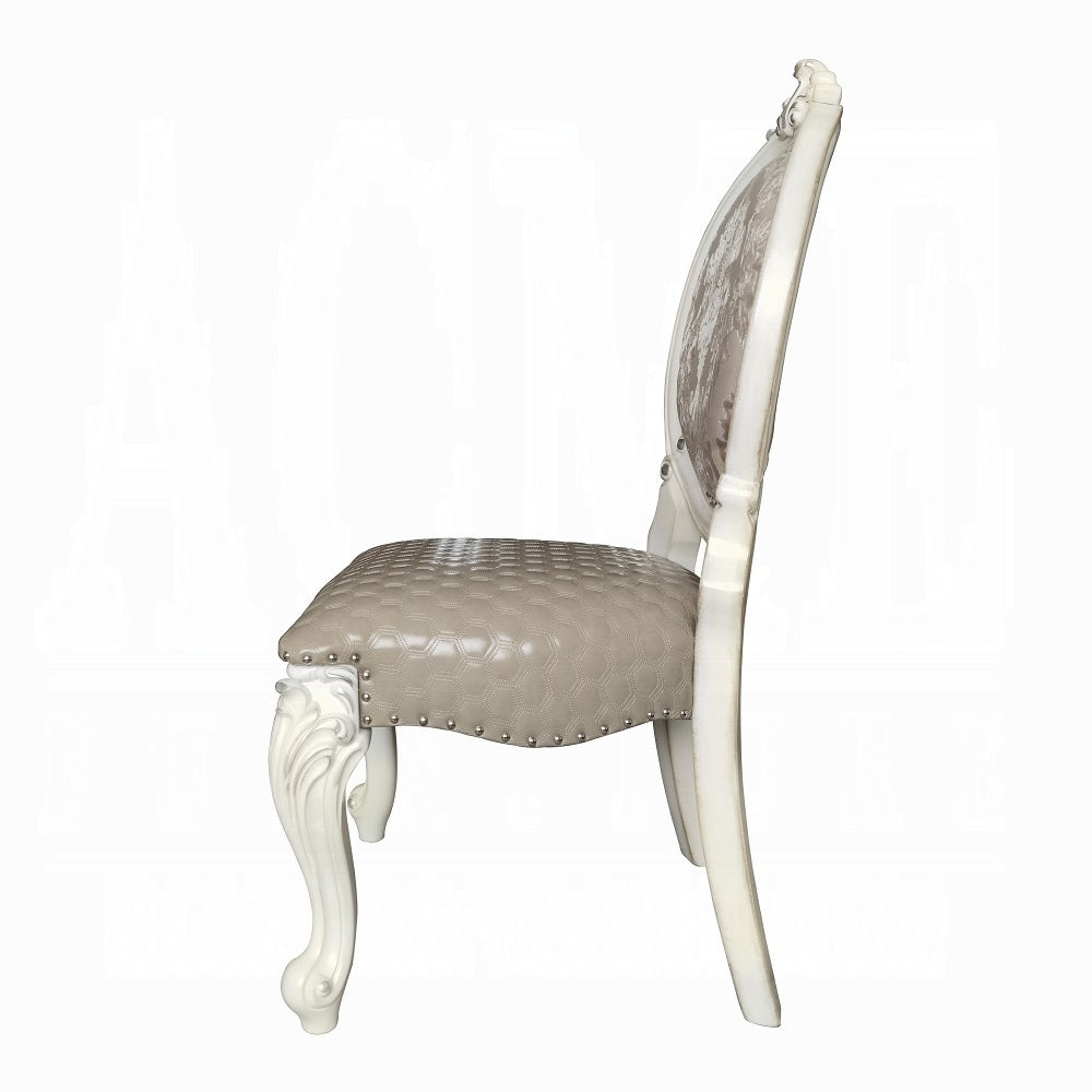 Acme Furniture Versailles Bone White Dining Set