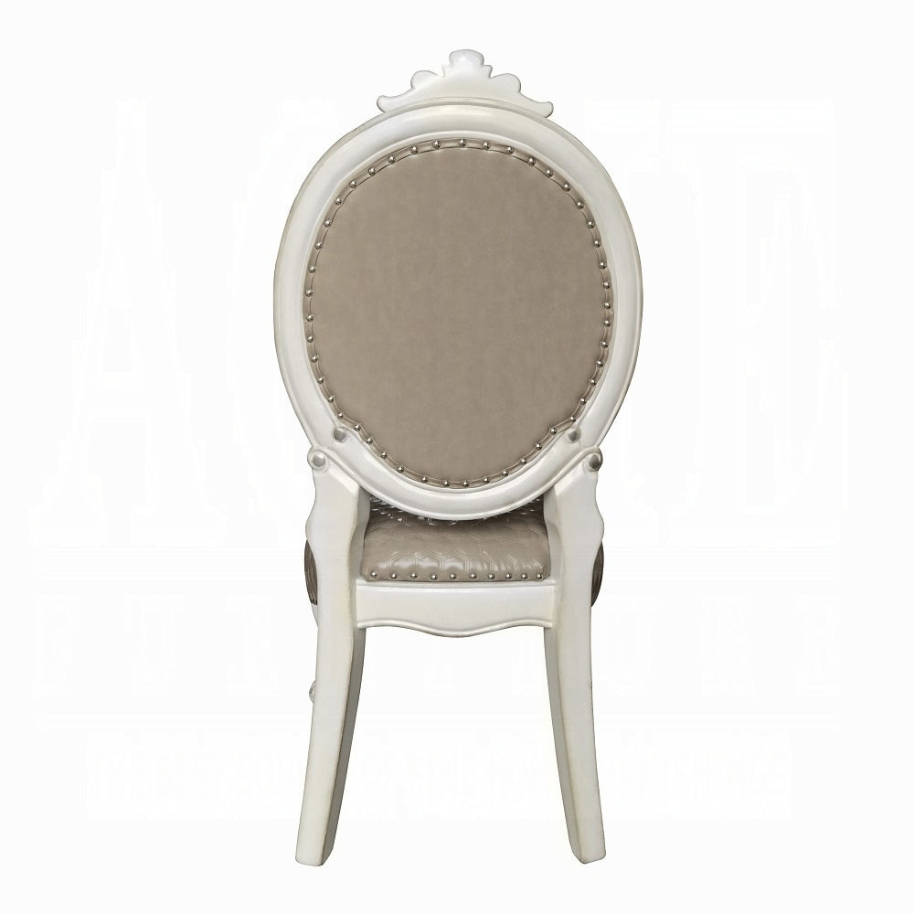 Acme Furniture Versailles Bone White Dining Set