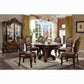 Versailles Round Cherry Finish Dining Set
