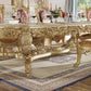 Bernadette DN01470 Gold Finish Dining Table by Acme