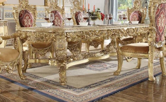 Bernadette DN01470 Gold Finish Dining Table by Acme
