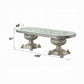 Sandoval Champagne Finish 7 Pc Dining Collection