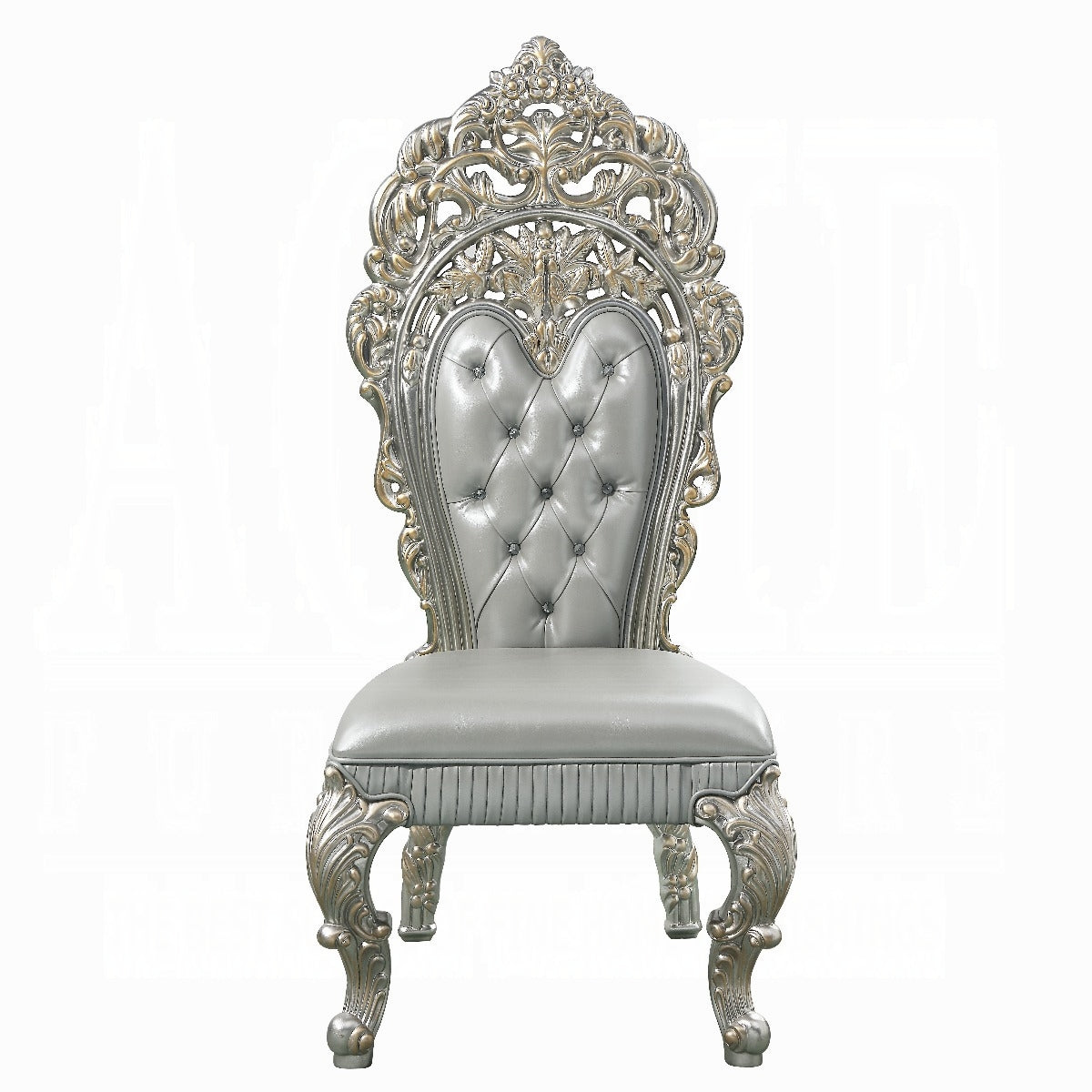 Sandoval Champagne Finish 7 Pc Dining Collection