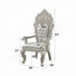 Sandoval Champagne Finish 7 Pc Dining Collection