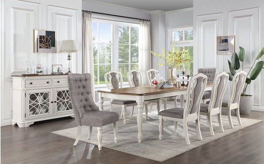 Florian DN01653 Two Tone Expandable Dining Collection