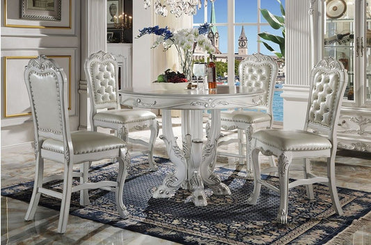 Dresden DN01703 Bone White Dining Collection by Acme