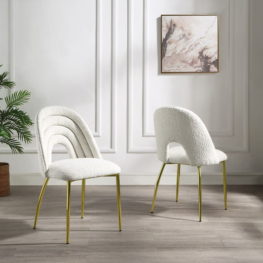 Teddy Sherpa Side Chair DN01953 - Set of 2