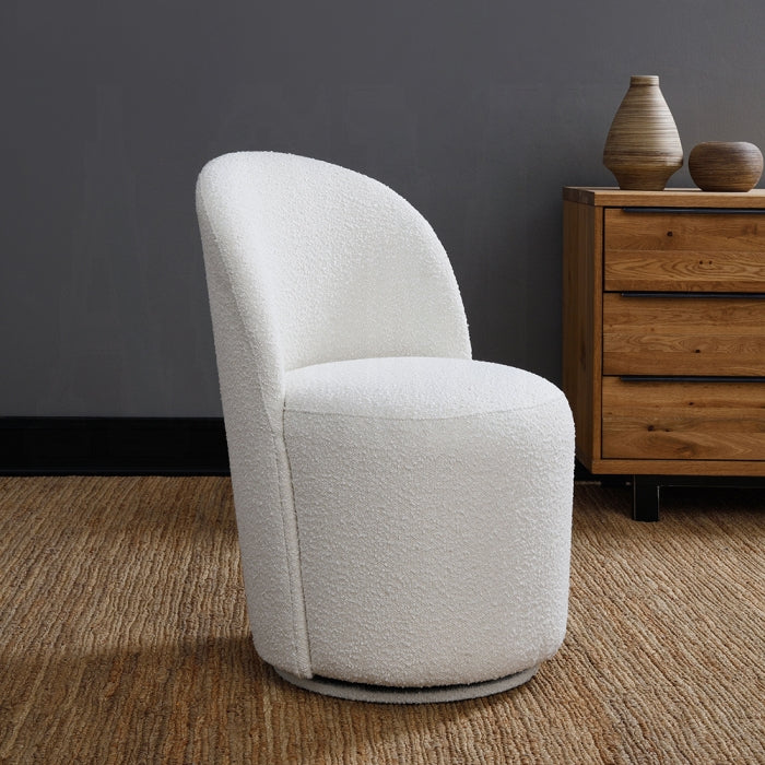 Kinton Round 5 Pc Table w/Natural Marble Top