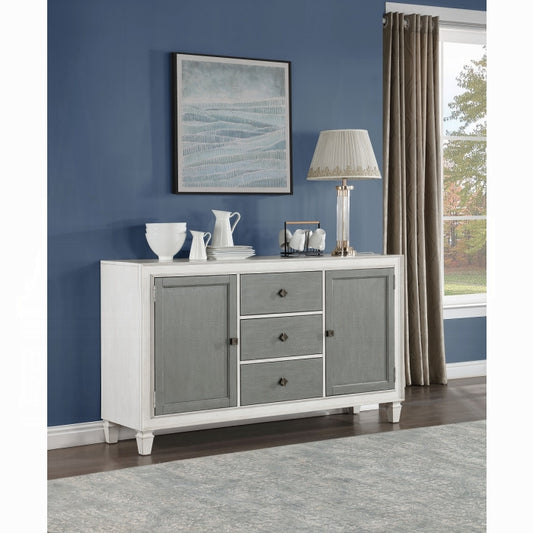 Katia White & Gray Server DN02276