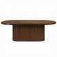 Gamarya Oval Oak Finish Dining Set DN02855