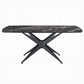 Klaus Crystal Glass Top Dining Collection