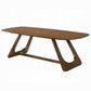 Hoyte DN03485 Walnut 7 Pc Dining Collection