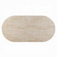 Jirina 7 Pc Travertine Dining Set DN03675